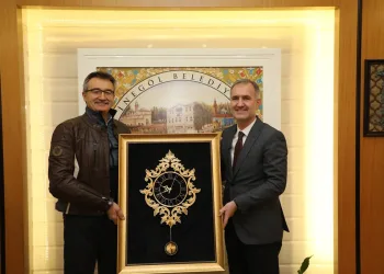 Kürşat Tüzmen’nden Başkan Taban’a ziyaret