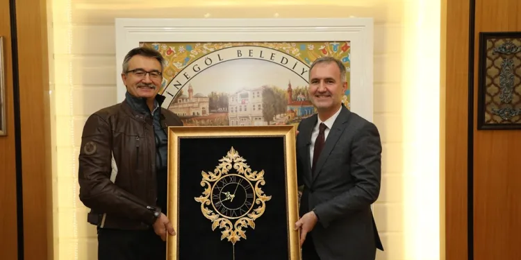 Kürşat Tüzmen’nden Başkan Taban’a ziyaret