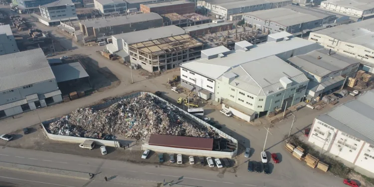 İnegöl’de 481 ton sanayi atığı bertaraf edildi