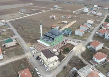 Miraç camisinin çevre düzenlemesi yapıldı