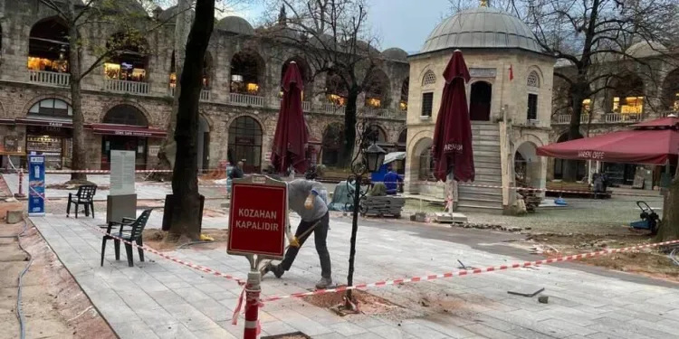 Koza Han’daki restorasyona büyük tepki