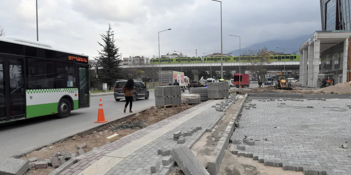 Osmangazi’de trafiği rahatlatacak çalışma