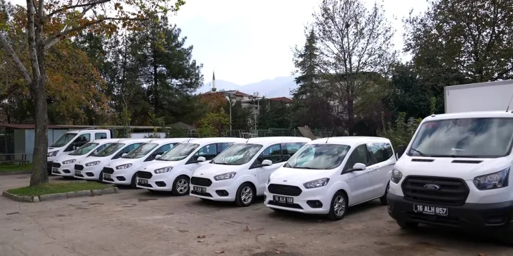 Osmangazi Belediyesi araç filosunu güçlendirdi