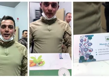 Sınırdaki kahramanlardan Osmangazi’ye selam