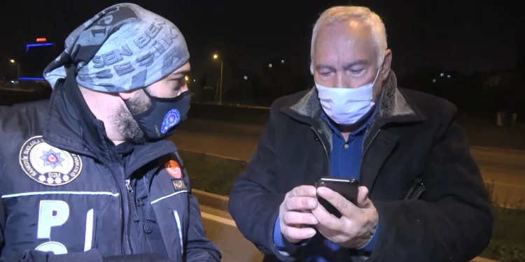 Bursa’da 71 yaşındaki sürücü maskesiz ve alkollü yakalandı