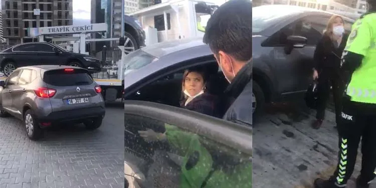 Bursa’da öfkeli öğretmenden polislere hakaret
