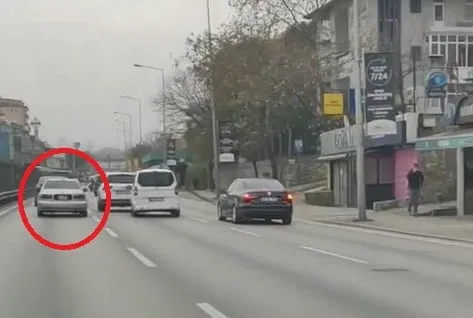 Bursa’nın en işlek caddesinde trafik terörü