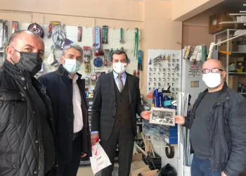 Başkan Işık’tan esnafa hatır ziyareti