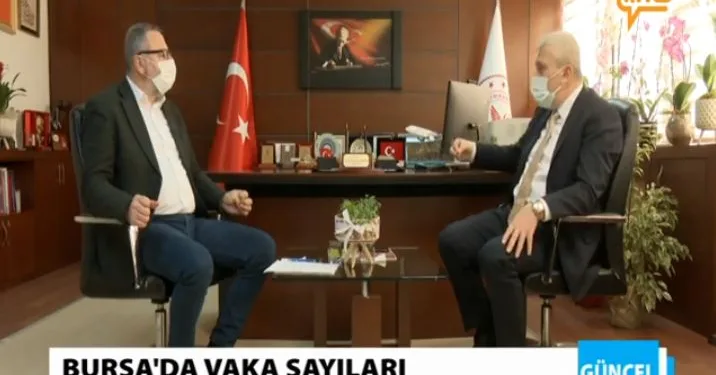 Bursa’da vaka sayıları ne durumda? İl Sağlık Müdürü’nden Line TV’ye özel açıklamalar