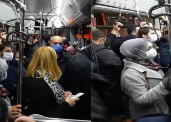 Bursa’da yolcular otobüs şoförüne isyan etti
