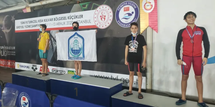 Bursa Yıldırım Belediyespor’dan kısa kulvarda büyük başarı