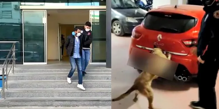 Otomobildeki uyuşturucu zulası Rona’dan kaçamadı