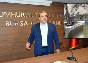 “Bursa’da musluklardan kuyu suyu akıyor”