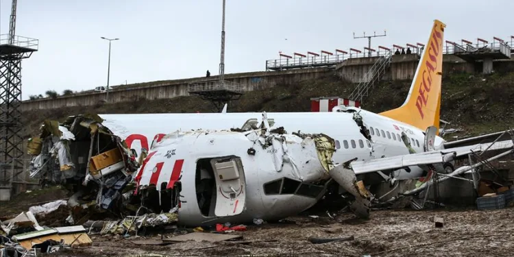 Sabiha Gökçen Havalimanı’ndaki Pegasus kazasının bilirkişi raporu tamamlandı