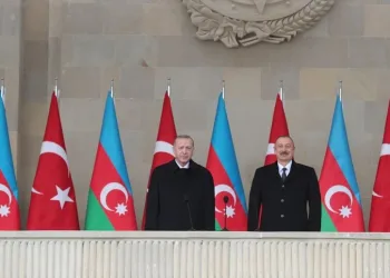Bakü’de Dağlık Karabağ kutlaması