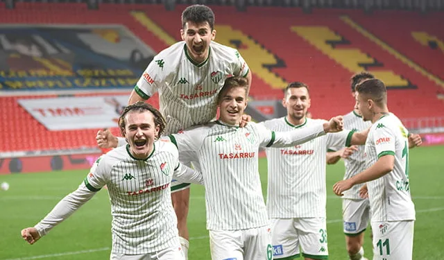 Bursaspor’da gençler, kendilerine olan güveni boşa çıkarmadı