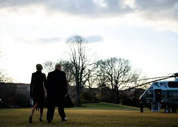 Donald Trump Beyaz Saray’dan ayrıldı