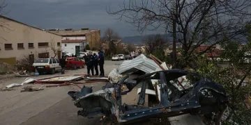 Bursa’da lodos ortalığı savaş alanına çevirdi