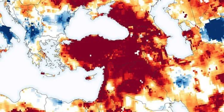 Kuraklık uyarısı! NASA’dan Türkiye paylaşımı