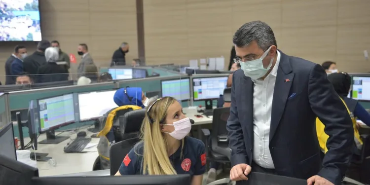 Başkan Yılmaz’dan 2021’e çalışarak girenlere ziyaret