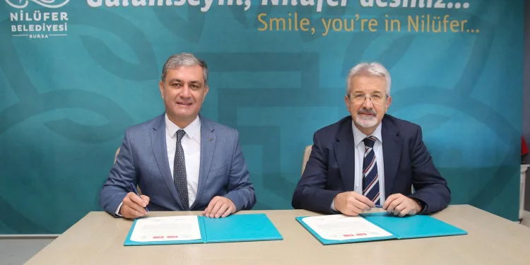 Nilüfer ile Elmalı kardeş oldu