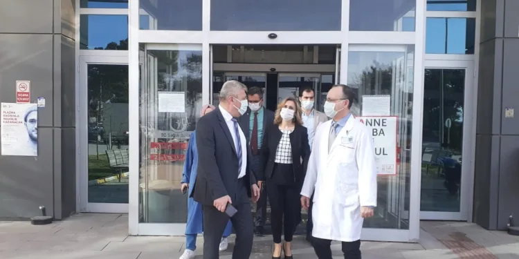 Bursa İl Sağlık Müdürü İznik’te incelemelerde bulundu