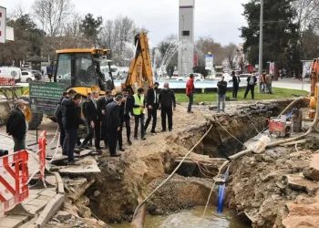 Bursa protokolü İnegöl’deki projeleri inceledi