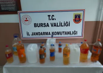 Bursa’da kaçak içki operasonu!
