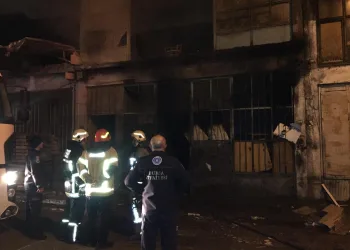 Bursa’da boyahanede korkutan yangın