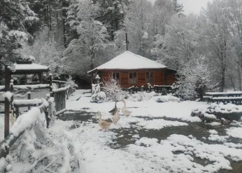 Bursa’da bir ilçe daha beyaza büründü