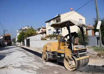 İnegöl yollarına makyaj