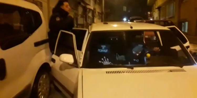 Bursa’da polis kovaladı bekçi yakaladı