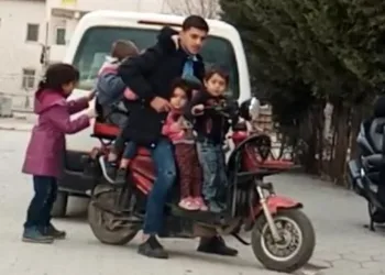 Bursa’da görenleri şaşkına çeviren görüntü