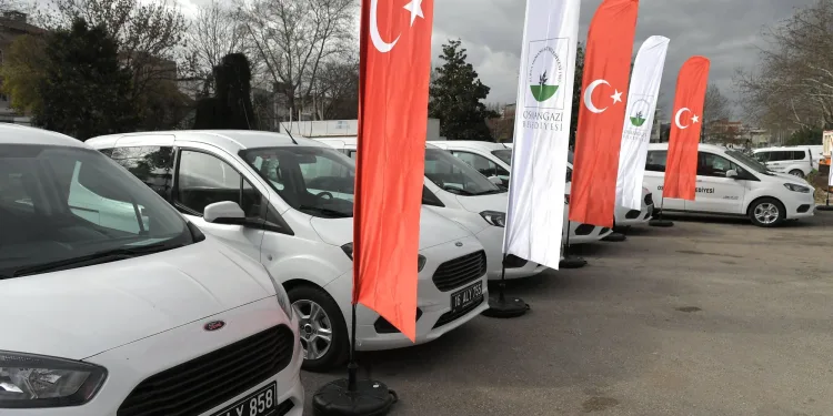 Osmangazi araç filosunu güçlendiriyor