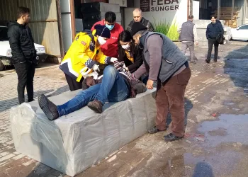 Şansın böylesi! Üzerine 300 kilo düştü, sağlık durumu iyi