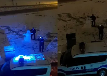 Bursa’da polislerin bu görüntülerine beğeni yağdı