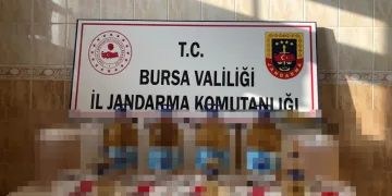 Bursa’da sahte içki operasyonu