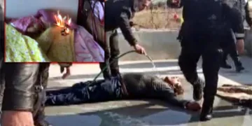 Önce çocuklarının evini sonra kendini yaktı