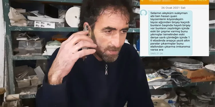 Bursa’da telefonuna gelen mesajla dolandırılmak istendi