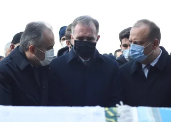 Başkanı Taban’ın babası, son yolculuğuna uğurlandı