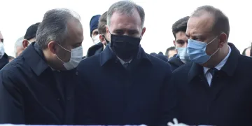 Başkanı Taban’ın babası, son yolculuğuna uğurlandı