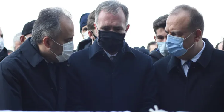 Başkanı Taban’ın babası, son yolculuğuna uğurlandı