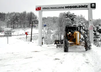 Osmangazi’de karla mücadele başladı