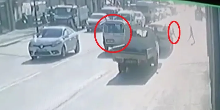 Bursa’da kırmızı ışıkta dehşet anları!