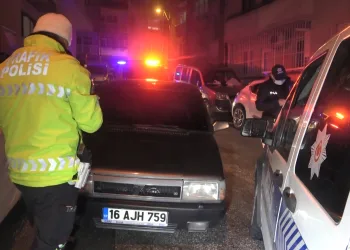 Bursa’da 5 kilometrelik kovalamaca