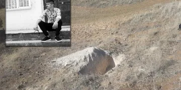 Ormanlık alanda gömülü cesetleri bulundu