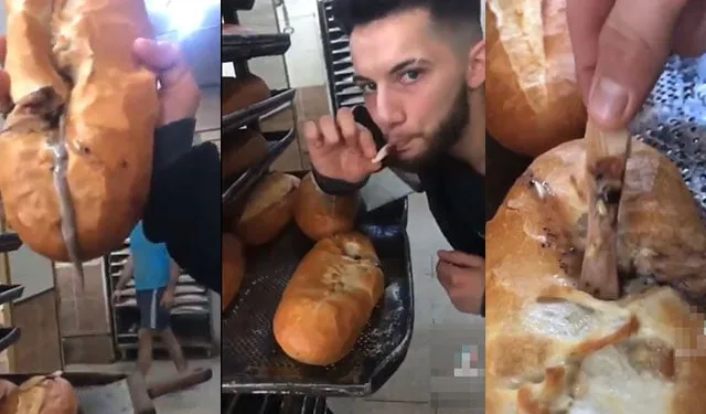 Bu sefer adres Mersin! Ekmek fırınında tepki çeken görüntü