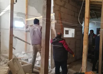 Bursa İnegöl’de çatı arasındaki kaçak oda yıkıldı