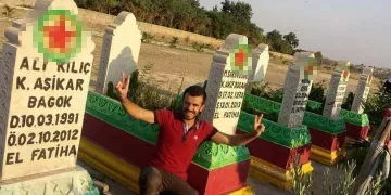 PKK’lı teröristlerin mezarlığında fotoğrafı çıktı