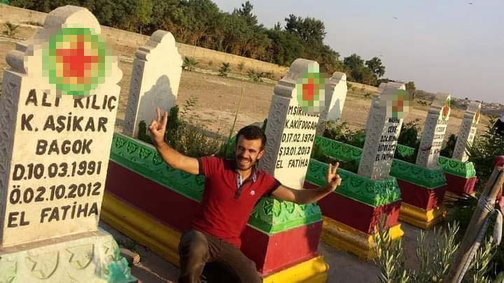 PKK'lı teröristlerin mezarlığında fotoğrafı çıktı